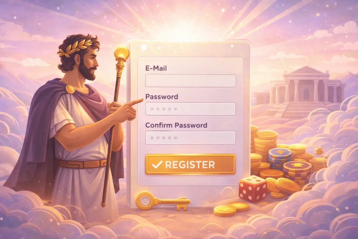 Inscription mobile Olympe Casino